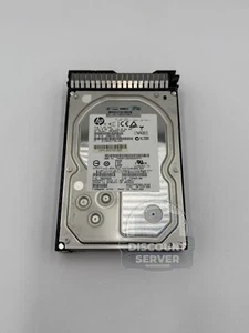 HDD HP 698695-002 3 TB 7,2 K 6 G SAS 3,5 pulgadas MB3000FCZGK HUS724030ALS640 con bandeja - Imagen 1 de 8