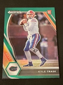 2021 Prizm Draft Picks KYLE TRASK RC Green Prizm #109 - Picture 1 of 1