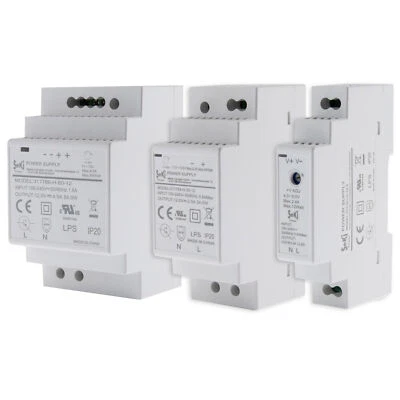 SeKi Hutschienen-Netzteil 5V 12V 24V 0,63A-85A 12W-96W DIN Rail