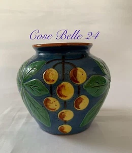 Jugendstil Keramik Vase Art Deco 8,5 cm Deko PAW Paul Anna Wranitzky um 1900 - Bild 1 von 14