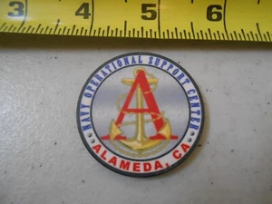 RARE NAVY OPERATIONAL SUPPORTALAMEDA CA POKER CHIP MILITARY CHALLENGE COIN USN - Picture 1 of 3