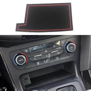 Central Storage Box USB Interface Rubber Mats Non-slip Pad fits Ford Focus RS - Foto 1 di 19