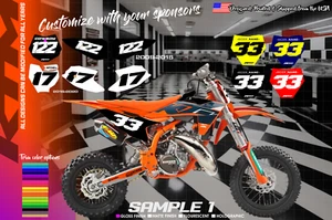 Matrículas personalizadas KTM SX50 - Imagen 1 de 38