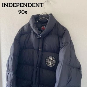 Independent Down Jacket Black Men's Size L From Japan i1867 - Picture 1 of 10