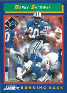 1992 Score Football (#1-200) - Complete Your Set - All Cards $1.20