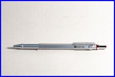 ROTRING Newton Druck Bleistift in Matt silber für 0.7 mm Minen - mit Werbung