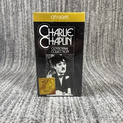 City Lights 1992 VHS Charlie Chaplin Centennial Collection NEW SEALED - Image 1 of 4