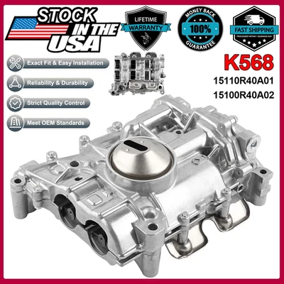 OEM Engine Oil Pump 15110R40A01/02 Fit 08-12 Honda Accord 2.4L / 13-15 Acura ILX - Image 1 of 4