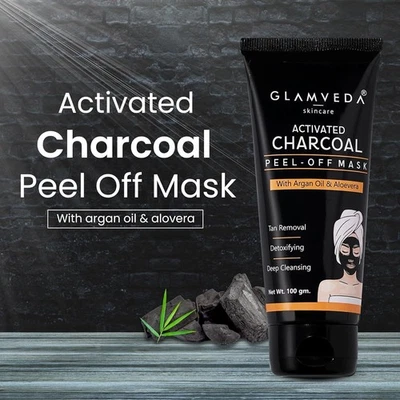 Activated Charcoal Peel Off Mask Deep Cleansing Remove Blackheads &Tanning 100ml - image 1 of 4