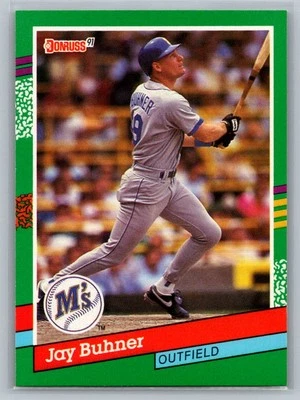 1991 Donruss #509 Jay Buhner - Image 1 of 2