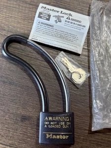 Master Lock Cable Gun Safety Lock With 2 Keys - Sealed - Brand New In Package - Picture 1 of 4