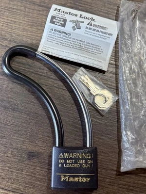 Master Lock Cable Gun Safety Lock With 2 Keys - Sealed - Brand New In Package - Image 1 of 4