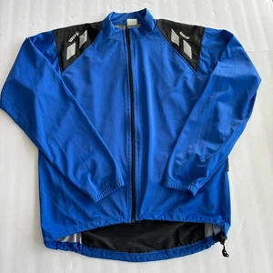Sugoi Cycling Jacket Pullover 1/4 Zip Back Pocket Pouch Womens Large Blue - Picture 1 of 11