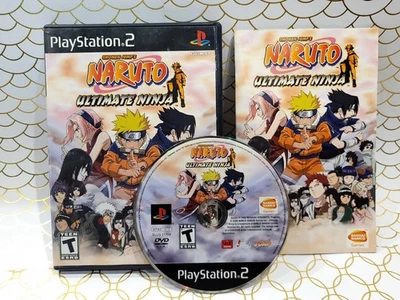 Naruto: Ultimate Ninja 2 (Sony PlayStation 2 PS2, 2007) CIB Complete, TESTED  - Image 1 of 4