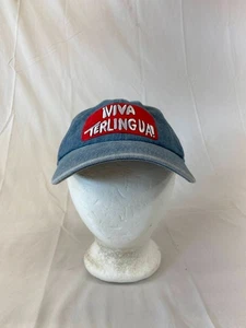 Gorra de béisbol Viva Terlingua con hebilla sombrero de mezclilla duradero OSFA exterior informal - Imagen 1 de 11