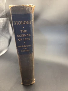 1943 Biology The Science Of Life HC Mary Stuart MacDougall Robert Hegner Book - Picture 1 of 7