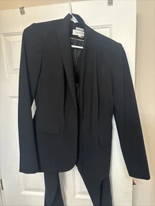 Calvin Klein Women’s Suit 3 Piece Set Black Skirt And Pants Size 6 Sport Coat 4 - Picture 1 of 5