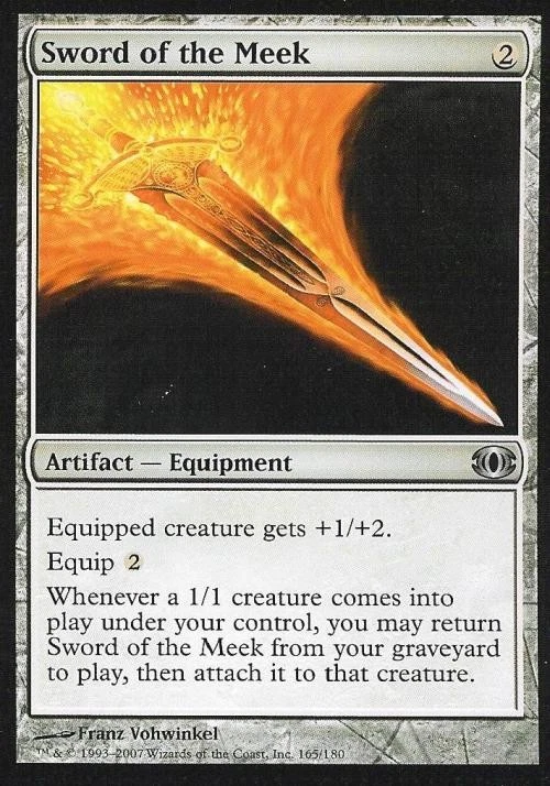 Sword of the Meek - Medium Play MTG Futuresight - Image 1 of 1