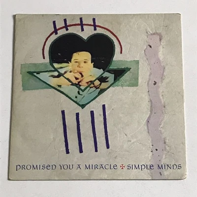 Simple Minds - Promised You A Miracle 7" Vinyl Record - VS 488 VG+/VG+ - Image 1 of 4