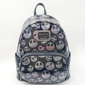 ACTUAL Disney Park Nightmare B4 Christmas Jack Skellington Loungefly Backpack - Picture 1 of 2