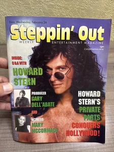 STEPPIN' OUT WOCHENMAGAZIN - HOWARD STERN AUF COVER PRIVATE TEILE FILM - Bild 1 von 1