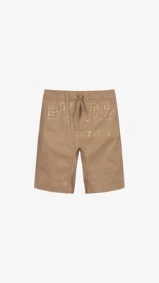 PANTALONES CORTOS DE ALGODÓN BEIGE BURBERRY Talla 14Y Nuevos Envío Gratis Vendedor de EE. UU. Foto 1 de 2
