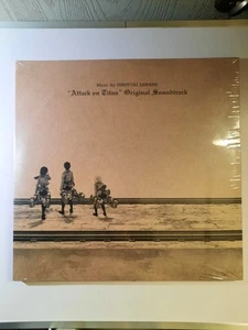 Attack on Titan Season 1 Anime Vinyl Record Soundtrack 3x LP Gatefold NEW Sealed - Picture 1 of 5