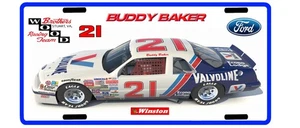 Targa BUDDY BAKER 21 dall'aspetto vintage - Foto 1 di 2