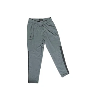 Under Armour Mens Lightweight Training Joggers Pants Gray Black Athletic - Picture 1 of 9