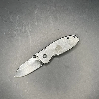 CRKT Calamar 2490KS Hoja de Borde Liso con Clip de Transporte Cuchillo Plegable Foto 1 de 4