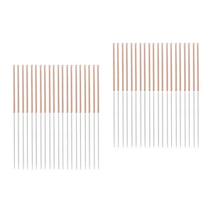 Lot de 2 aiguilles de nettoyage tête d'impression kit de nettoyage broche d'imprimante buse pointe aiguilles - Photo 1/12