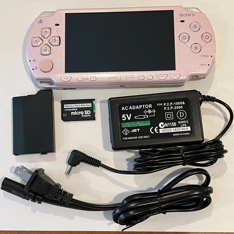 Sony PSP 3000 PSP 1000 System Bundle w/ 32GB & QUALITY Battery & Charger - Image 1 of 1