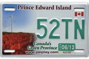 *99 CENT SALE* 2012 Prince Edward Island Motorrad Nummernschild #52TN NR - Bild 1 von 1