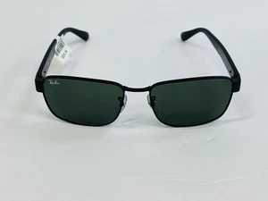 Gafas de sol RAYBAN RB3750 002/31 negras rectangulares de borde completo para hombre 59-18-145 - Imagen 1 de 9
