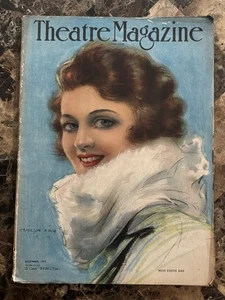 VINTAGE THEATRE MAGAZINE DECEMBER 1919 - EDITH DAY COVER - HAMILTON KING ART - Picture 1 of 15