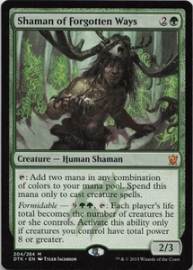 Shaman of Forgotten Ways M Dragons of Tarkir 204 LP-NM MTG - Picture 1 of 1