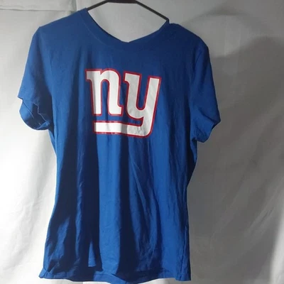 NWT New York Giants NFL Football Nike Dry Fit Women's  Blue T-Shirt Small  - Image 1 of 3