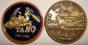 USS Tang SS 563 Submarine Challenge USN Navy Coin DBF - Bild 1 von 1