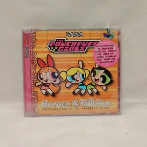 The Powerpuff Girls Heroes and Villains: MUSIC CD Devo, Komeda, Dressy Bessy NEW - Picture 1 of 2