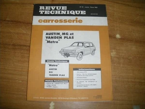 TECHNISCHE ZEITSCHRIFT RTC KAROSSERIE AUSTIN MG VANDEN PLAS METRO - Bild 1 von 1