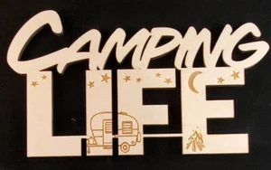 Camping Life Sign. Perfect for sprucing up your camping pictures. - Picture 1 of 1
