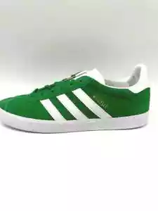 adidas Originals Gazelle Green White IE5612 GS Size 4Y-7Y Unisex Kids Women New - Picture 1 of 6