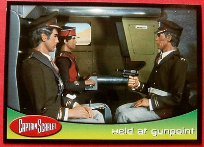 CAPTAIN SCARLET - Card #36 - Held At Gunpoint - Cards Inc. 2001 - Image 1 of 2