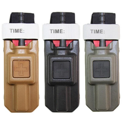 Tourniquet Carrier Pouch Medical Storage Box Outdoor First Aid Kit EMT Equipment