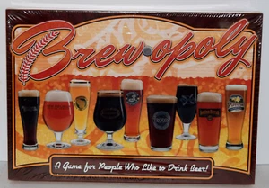 Brew-opoly Board Game for People Who Like to Drink Beer! New Sealed Ships FREE ! - Picture 1 of 2