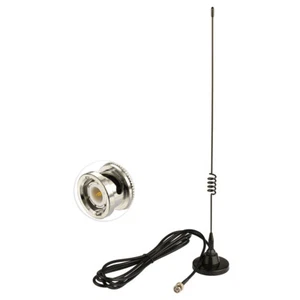 Bingfu HF VHF UHF Ham Radio Amatorski skaner radiowy Antena Baza magnetyczna Fabrycznie nowy wtyk - Zdjęcie 1 z 12