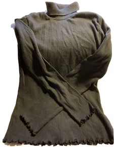 Lot Of 2 GIRL'S OLD NAVY BLACK & BROWN TURTLE NECKs SIZE XL - Picture 1 of 7