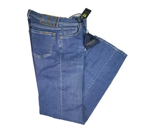 NEW STEFANO RICCI  Luxury Jeans LOGO Cotton Size 33 Us 49 Eu (RJ877) - Picture 1 of 3