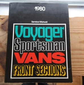 Original Mopar 1980 Dodge Plymouth B Series Van Shop Service Manual - Picture 1 of 5