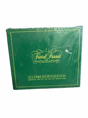 Trivial Pursuit ALL STAR SPORTS Edition Subsidiary Card Set FACTORY SEALED - Image 1 of 4